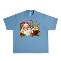 Pebble Blue santa and hot cocoa cup Urban Heavy Tee - FaDigitalArtStudio