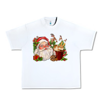 White santa and hot cocoa cup Urban Heavy Tee - FaDigitalArtStudio