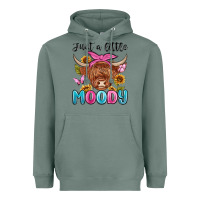 Sage just a little moody Heavyweight Hoodie - MaliasSmallBusiness