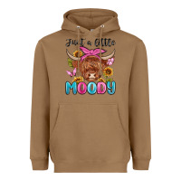 Toasted Coconut just a little moody Heavyweight Hoodie - MaliasSmallBusiness
