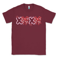 Burgundy You Are Lovey Classic Tee - CowhideDigitalArt