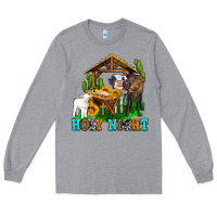 Holy Nıght Cows And Sunflowers Long Sleeve Tee | Teevron