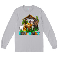 Moon Dust holy nıght cows and sunflowers Long Sleeve Tee - AdoDesignShop