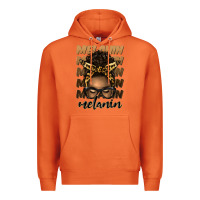 Carrot melanin afro messy bun Premium Hoodie - Artiststas