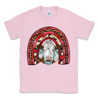 Bubblegum Pink valentines simmental  rainbow Classic Tee - JahusDesignShop