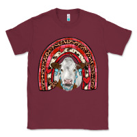 Burgundy valentines simmental  rainbow Classic Tee - JahusDesignShop