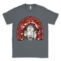 Charcoal Heather valentines simmental  rainbow Classic Tee - JahusDesignShop