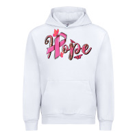 White hope breast cancer Urban Hoodie - NancyCooperArtShop