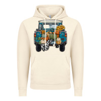 Vintage Artic pumpkin truck Vintage Hoodie - RanaPortraitStore