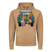 Vintage Camel pumpkin truck Vintage Hoodie - RanaPortraitStore