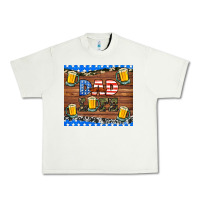Pistachio dad life with beers Urban Heavy Tee - HRA Design Shop