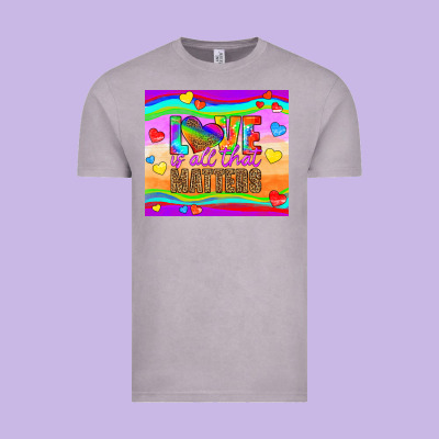 Love Is All That Matters Vintage Tee Designed By Hra Design Shop