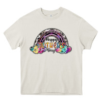 Cream happy mothers day Heavy Core Tee - SublimationCraftShop