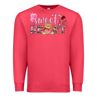 Cardinal sweetheart with bear Premium Sweatshirt - NancyCooperArtShop