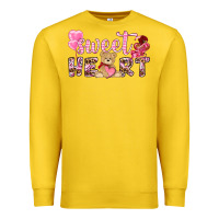 Lemon sweetheart with bear Premium Sweatshirt - NancyCooperArtShop