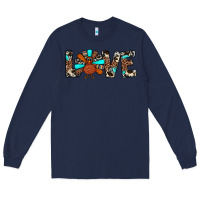 Navy love turkey Long Sleeve Tee - JahusDesignShop