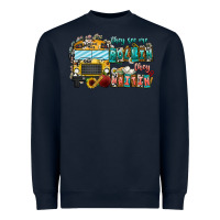 Navy They See Me Rollin' They Waiting Heavyweight Sweatshirt - CowhideDigitalArt