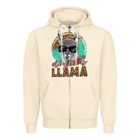Sandshell western no prob llama Zipper Hoodie - LillyAllenDesigns