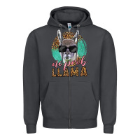 Smoke western no prob llama Zipper Hoodie - LillyAllenDesigns