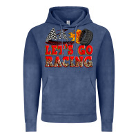 Vintage Denim let's go racing Vintage Hoodie - Zillion Design Studio