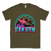 Army Green racing season motorcycle Classic Tee - AdoDesignShop