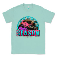 Seafoam racing season motorcycle Classic Tee - AdoDesignShop