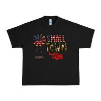 Black small town usa Urban Heavy Tee - CowhideDigitalArt
