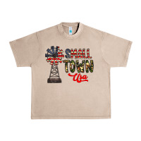 French Oak small town usa Urban Heavy Tee - CowhideDigitalArt