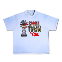 Grape Ice small town usa Urban Heavy Tee - CowhideDigitalArt