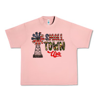 Salmon small town usa Urban Heavy Tee - CowhideDigitalArt