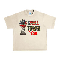Sandshell small town usa Urban Heavy Tee - CowhideDigitalArt