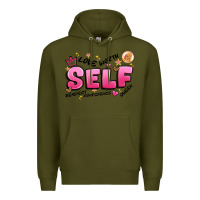 Army Green self love Premium Hoodie - Artiststas