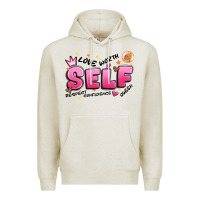 Oatmeal Heather self love Premium Hoodie - Artiststas