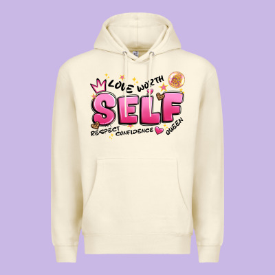 Self Love Premium Hoodie Designed By Artiststas