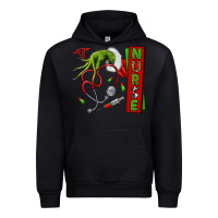 Black Christmas Character Urban Hoodie - NancyCooperArtShop