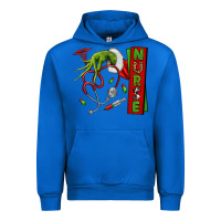 Cobalt Christmas Character Urban Hoodie - NancyCooperArtShop