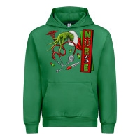 Emerald Christmas Character Urban Hoodie - NancyCooperArtShop