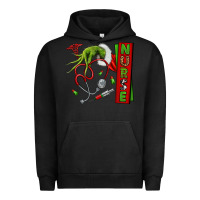 Pigment Black Christmas Character Urban Hoodie - NancyCooperArtShop