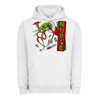 Pigment Lunar Rock Christmas Character Urban Hoodie - NancyCooperArtShop