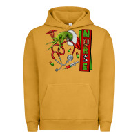 Pigment Peanut Butter Christmas Character Urban Hoodie - NancyCooperArtShop
