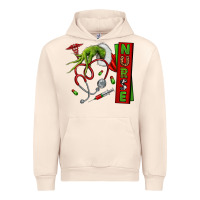 Sandshell Christmas Character Urban Hoodie - NancyCooperArtShop
