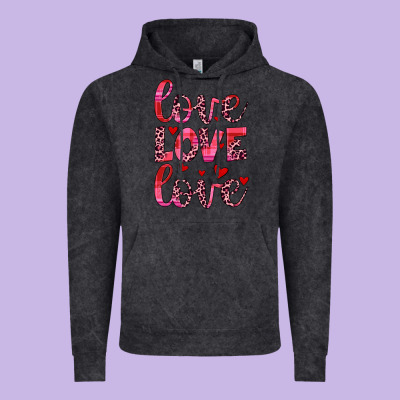 Love Valentines Day Vintage Hoodie Designed By Jahusdesignshop