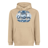 Mushroom merry christmas blue Heavyweight Hoodie - MaliasSmallBusiness