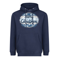Navy merry christmas blue Heavyweight Hoodie - MaliasSmallBusiness