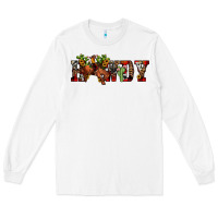 White Christmas Howdy Bronco Rodeo Long Sleeve Tee - JahusDesignShop