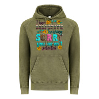 Vintage Olive i have selective hearing sorry you weren't selecte Vintage Hoodie - Zillion Design Studio