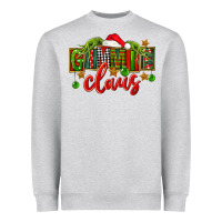 Heather Grey Christmas gimmie claus Heavyweight Sweatshirt - FaDigitalArtStudio