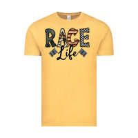 Vintage Mustard race life Vintage Tee - CowhideDigitalArt