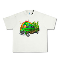 Pistachio st patricks shamrock gold rainbow balloon candy truck Urban Heavy Tee - FaDigitalArtStudio