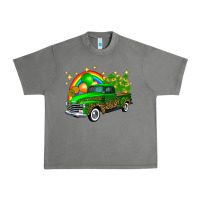Tornado st patricks shamrock gold rainbow balloon candy truck Urban Heavy Tee - FaDigitalArtStudio
